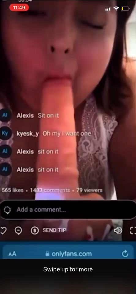 Shawty Bae Play dildo in livestream so hot